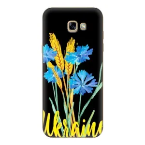 Чехол на Samsung Galaxy A7 2017 / A720 / A720F Украинский дизайн (Ukraine в цветочках)