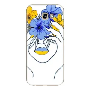 Чехол на Samsung Galaxy A7 2017 / A720 / A720F Украинский дизайн (Украинка на всю голову)