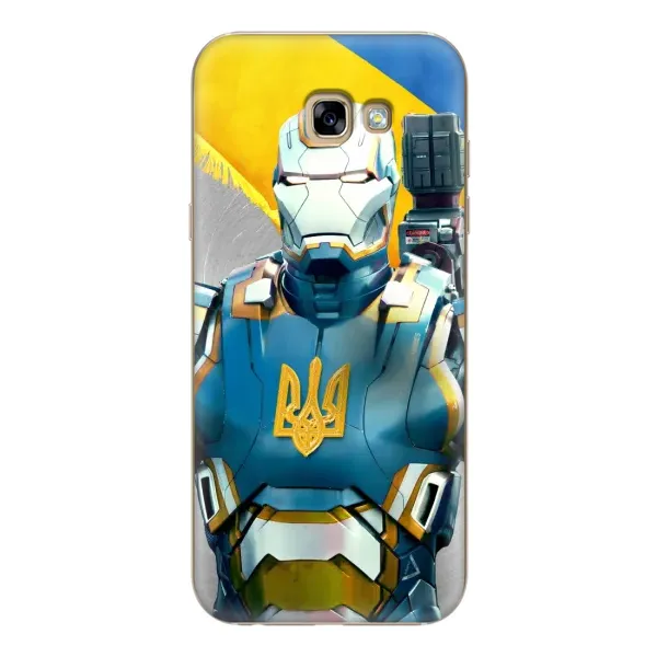 Чехол с рисунком «Украинский робокоп» для Samsung Galaxy A7 2017 (A720, A720F) Чехол с рисунком «Украинский робокоп» для Samsung Galaxy A7 2017 (A720, A720F)