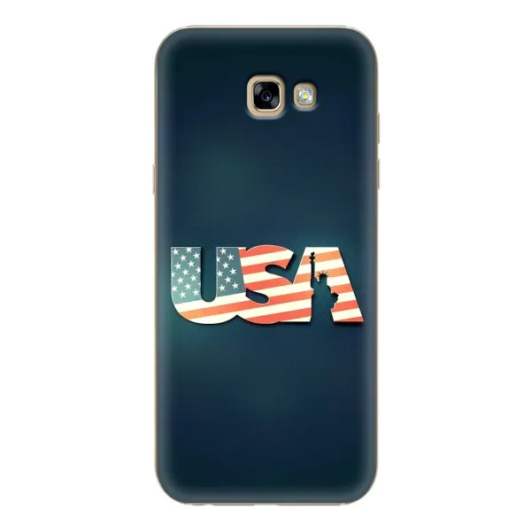 Чехол с рисунком «USA» для Samsung Galaxy A7 2017 (A720, A720F)