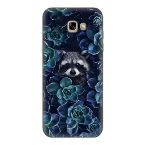 Силиконовый Чехол с Енотами на Samsung Galaxy A7 2017 / A720 / A720F (В цветах)