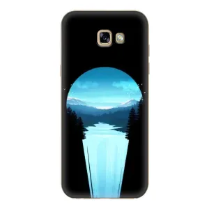 Чехол с рисунком «Синий Водопад» для Samsung Galaxy A7 2017 (A720, A720F)
