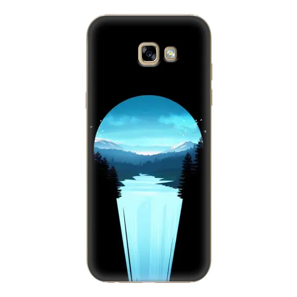 Чехол с рисунком «Синий Водопад» для Samsung Galaxy A7 2017 (A720, A720F) Чехол с рисунком «Синий Водопад» для Samsung Galaxy A7 2017 (A720, A720F)