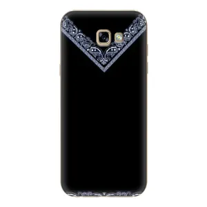 Силиконовый Чехол на Samsung Galaxy A7 2017 / A720 / A720F (Воротник вышиванки)