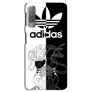 Чехол в стиле "Адидас" для Самсунг А7 (2018) (Adidas шнурки)