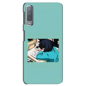 Чехол с персонажами АНИМЕ на Samsung Galaxy A7-2018, A750 (Аканэ Тэндо)