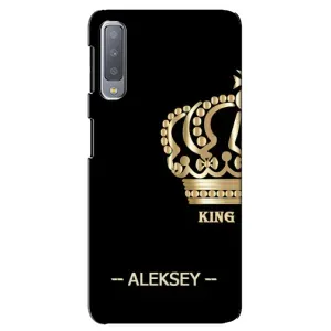 Именные Чехлы для Samsung Galaxy A7-2018, A750 (ALEXEY)