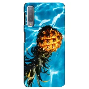 Чохол з зображенням смачної їжі для Samsung Galaxy A7-2018, A750 (Ананас)