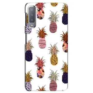 Чохол з зображенням смачної їжі для Samsung Galaxy A7-2018, A750 (Ананаси)