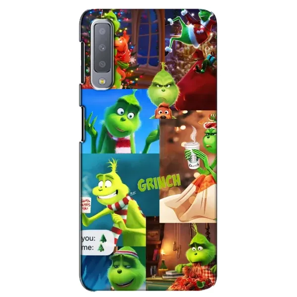 Чехол с рисунком «Арт Гринч» для Samsung Galaxy A7 2018 (A750) Чехол с рисунком «Арт Гринч» для Samsung Galaxy A7 2018 (A750)