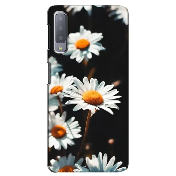Чехол с рисунком «Белые ромашки» для Samsung Galaxy A7 2018 (A750) Чехол с рисунком «Белые ромашки» для Samsung Galaxy A7 2018 (A750)