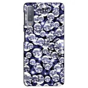 Чехол (Дорого -богато) на Samsung Galaxy A7-2018, A750 (Бриллианты)