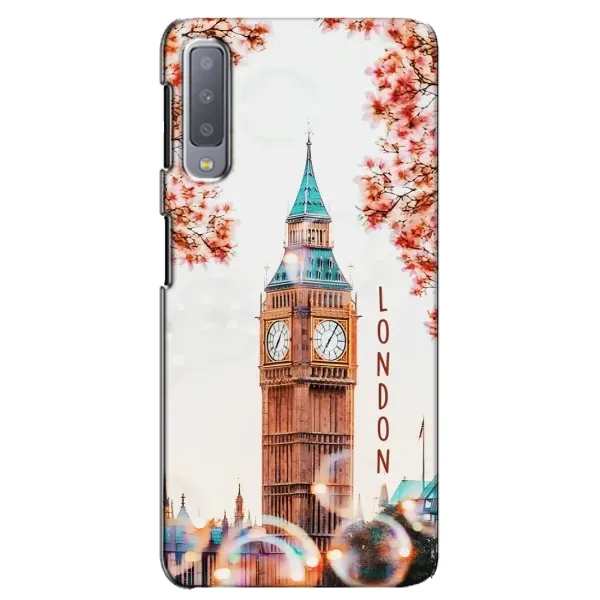 Чехол с рисунком «Часы Лондон» для Samsung Galaxy A7 2018 (A750) Чехол с рисунком «Часы Лондон» для Samsung Galaxy A7 2018 (A750)