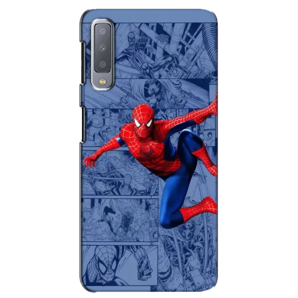 Чехол с рисунком «Человек Паук» для Samsung Galaxy A7 2018 (A750)