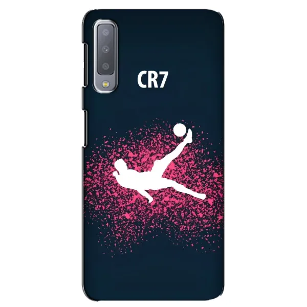 Чехол с рисунком «CR7 Удар» для Samsung Galaxy A7 2018 (A750)