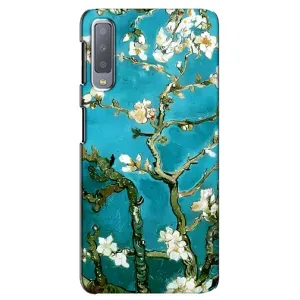 Чехол с принтом САКУРЫ на Samsung Galaxy A7-2018, A750 (Цветение Сакуры)