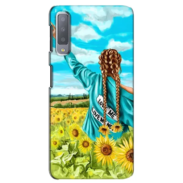 Чехол с рисунком «Девушка на поле» для Samsung Galaxy A7 2018 (A750) Чехол с рисунком «Девушка на поле» для Samsung Galaxy A7 2018 (A750)