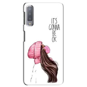 Чехол Стильные девушки на Samsung Galaxy A7-2018, A750 (Девушка в маске)