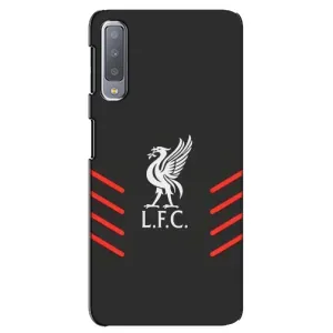 Силиконовые Чехлы принт Футбол на Samsung Galaxy A7-2018, A750 (Эмблема Liverpool)