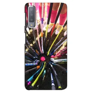 Чохли з прінтом Спортивна тематика для Samsung Galaxy A7-2018, A750 (Флорбол)