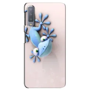 Чехлы с изображением разных животных для Samsung Galaxy A7-2018, A750 (Геккон)