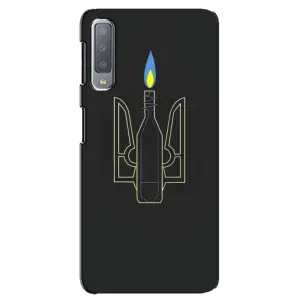 Чехол с картинкой (Патриотический ГЕРБ) на Samsung Galaxy A7-2018, A750 (Герб - Молотова)