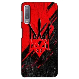 Чехол Укр Символика для Samsung Galaxy A7-2018, A750 (Герб Украины)