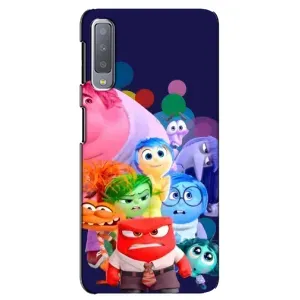 Чехол Головоломка для Samsung Galaxy A7-2018, A750 - (AlphaPrint) (Герои головоломки)