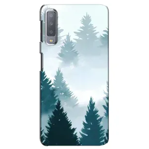 Летний Чехол на Samsung Galaxy A7-2018, A750 (Горный лес)