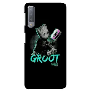 Чехол Супергерои Марвел на Самсунг А7 (2018) (Groot)