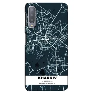 Чехлы силиконовые (Город Харьков) на Самсунг А7 (2018) (Харьков)