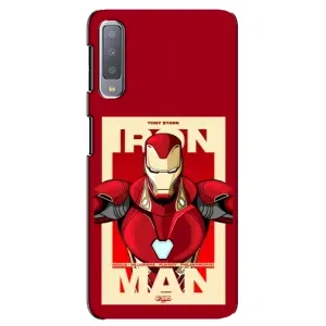 Чехол Супергерой Железный человек на Samsung Galaxy A7-2018, A750 (Iron man)