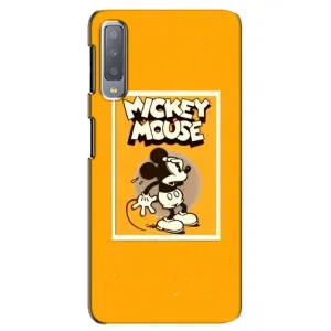 Чехлы с принтом Микки Маус на Samsung Galaxy A7-2018, A750 (Испуганный Микки)