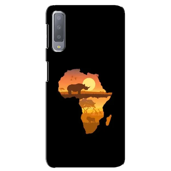 Чехол с рисунком «Карта» для Samsung Galaxy A7 2018 (A750) Чехол с рисунком «Карта» для Samsung Galaxy A7 2018 (A750)