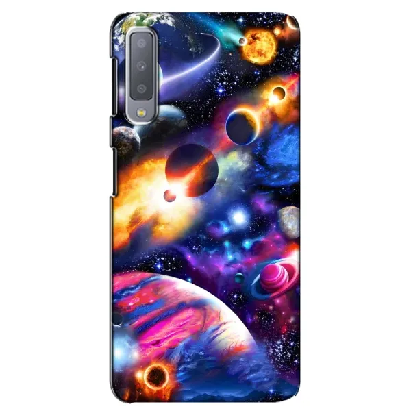 Чехол с рисунком «Космический мир» для Samsung Galaxy A7 2018 (A750) Чехол с рисунком «Космический мир» для Samsung Galaxy A7 2018 (A750)