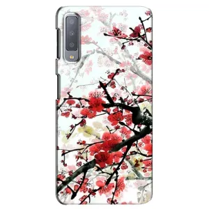 Чехол с принтом САКУРЫ на Samsung Galaxy A7-2018, A750 (Красивая Сакура)