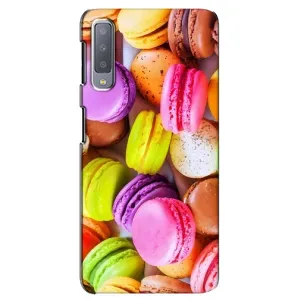 Чохол з зображенням смачної їжі для Samsung Galaxy A7-2018, A750 (Макаруни)