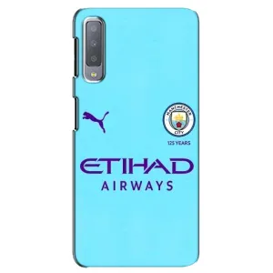 Силиконовые Чехлы принт Футбол на Samsung Galaxy A7-2018, A750 (Man City)