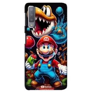 Чехол КИБЕРСПОРТ для Samsung Galaxy A7-2018, A750 (Марио)