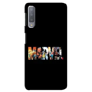 Силиконовый Чехол для Samsung Galaxy A7-2018, A750 (MARVEL)