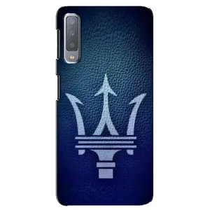 Чехлы с тематикой "Крутые машины" на Samsung Galaxy A7-2018, A750 (Лого Maserati)