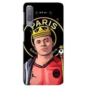 Чехол (TPU) с Футболистом на Samsung Galaxy A7-2018, A750 (Mbappe King)