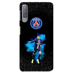 Чехол (TPU) с Футболистом на Samsung Galaxy A7-2018, A750 (Мбаппе ПСЖ)