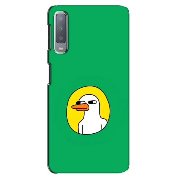 Чехол с рисунком «Мем Утка» для Samsung Galaxy A7 2018 (A750) Чехол с рисунком «Мем Утка» для Samsung Galaxy A7 2018 (A750)