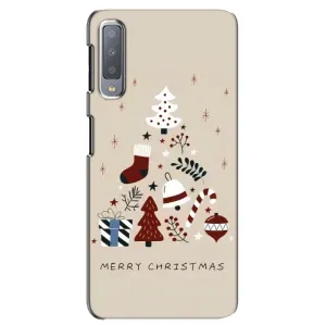 Чехол Санта Клаус для Samsung Galaxy A7-2018, A750 (Merry Christmas)