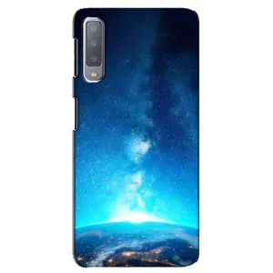 Чехлы КОСМОС для Samsung Galaxy A7-2018, A750 (Млечный путь)