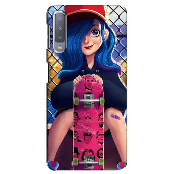Чехол с рисунком «Модная девушка» для Samsung Galaxy A7 2018 (A750) Чехол с рисунком «Модная девушка» для Samsung Galaxy A7 2018 (A750)