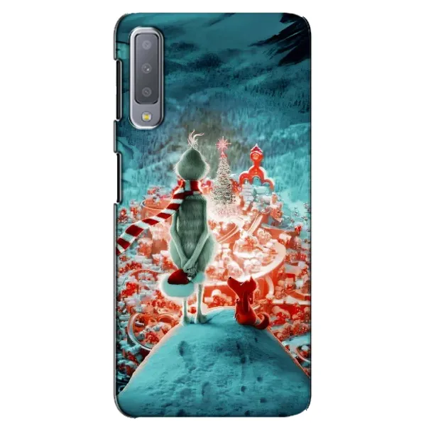Чехол с рисунком «Новогодний Гринч» для Samsung Galaxy A7 2018 (A750) Чехол с рисунком «Новогодний Гринч» для Samsung Galaxy A7 2018 (A750)