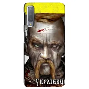 Чохол з картинкою (Патріотичний КОЗАК) на Samsung Galaxy A7-2018, A750 (Одноокий КОЗАК)