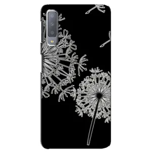 Силиконовый Чехол с одуванчиками на Samsung Galaxy A7-2018, A750 (Одуванчики)